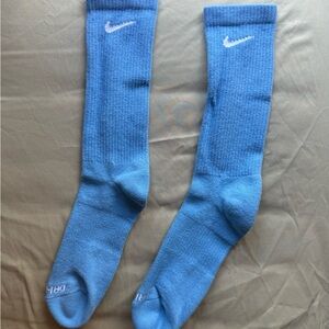 Nike Light Blue Athletic Socks